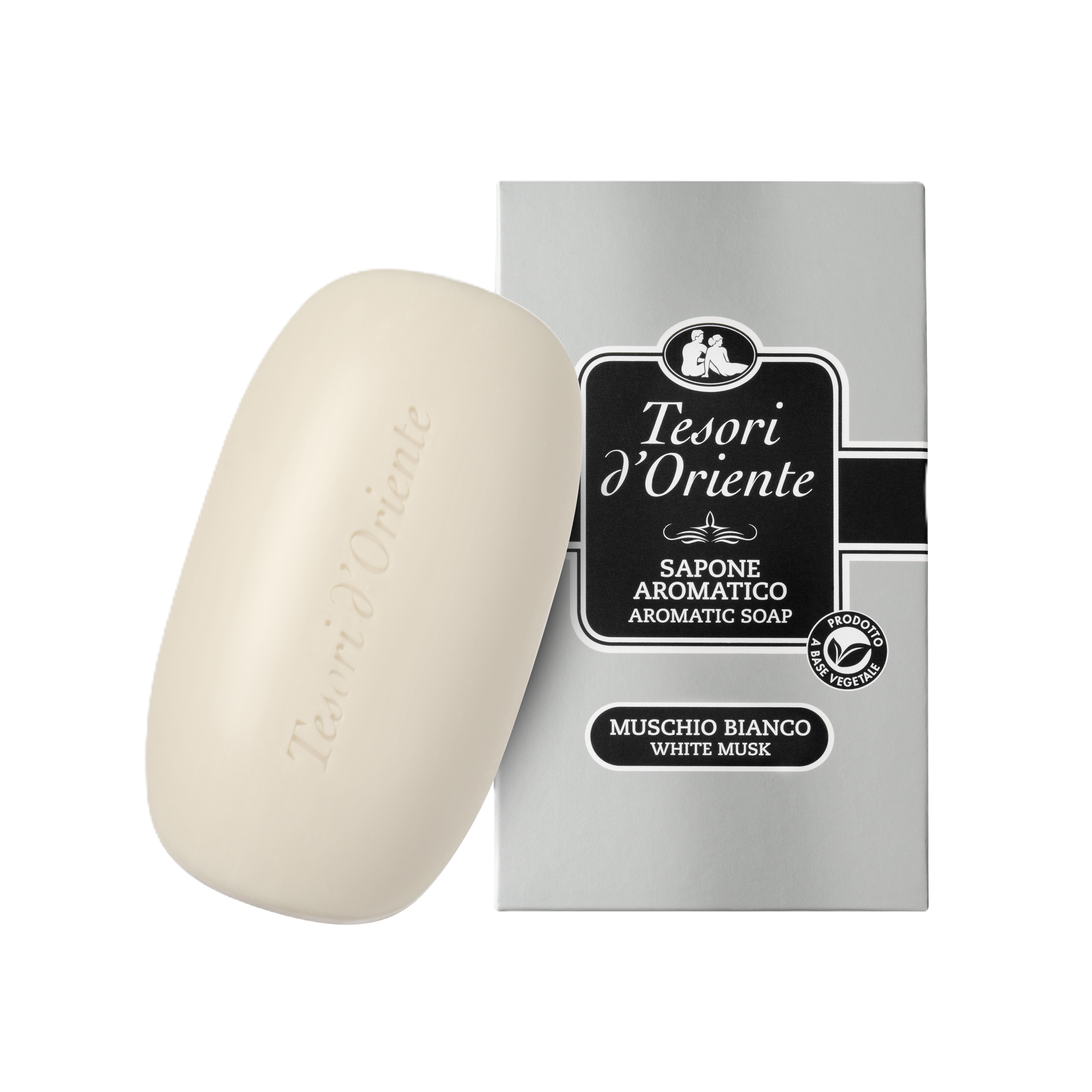 Tesori d'Oriente Baton de săpun aromat Muschio Bianco 125g