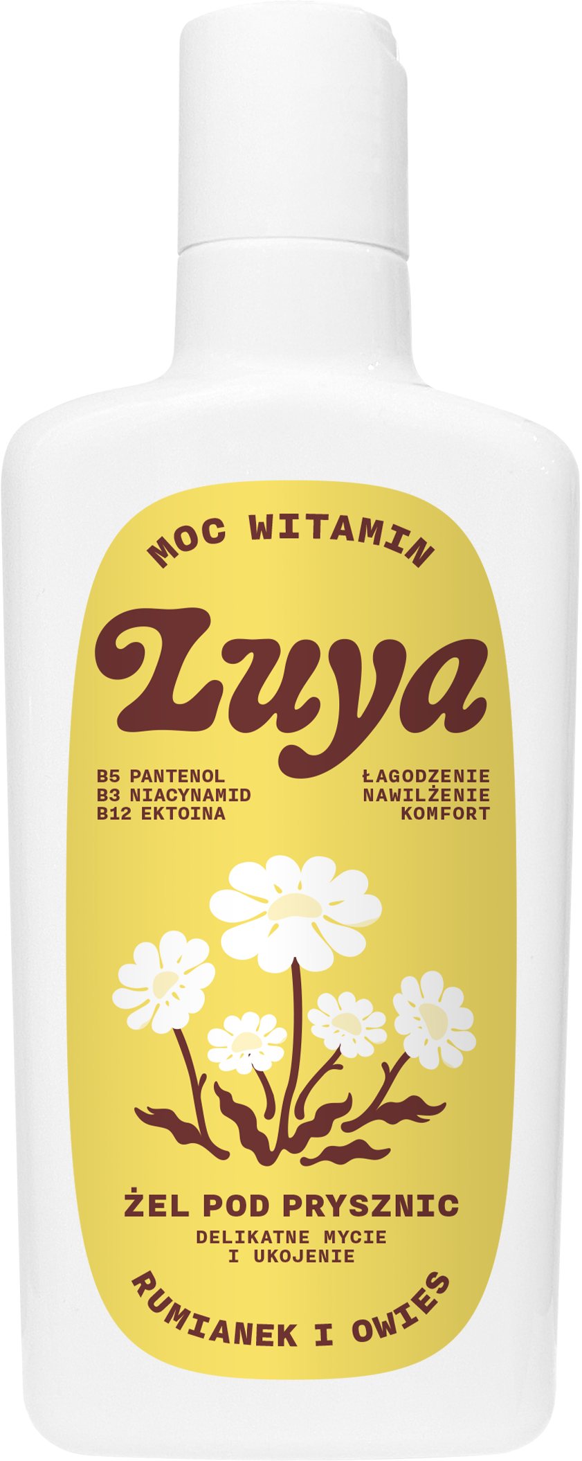 Gel de duș Luya cu mușețel și fulgi de ovăz 400ml