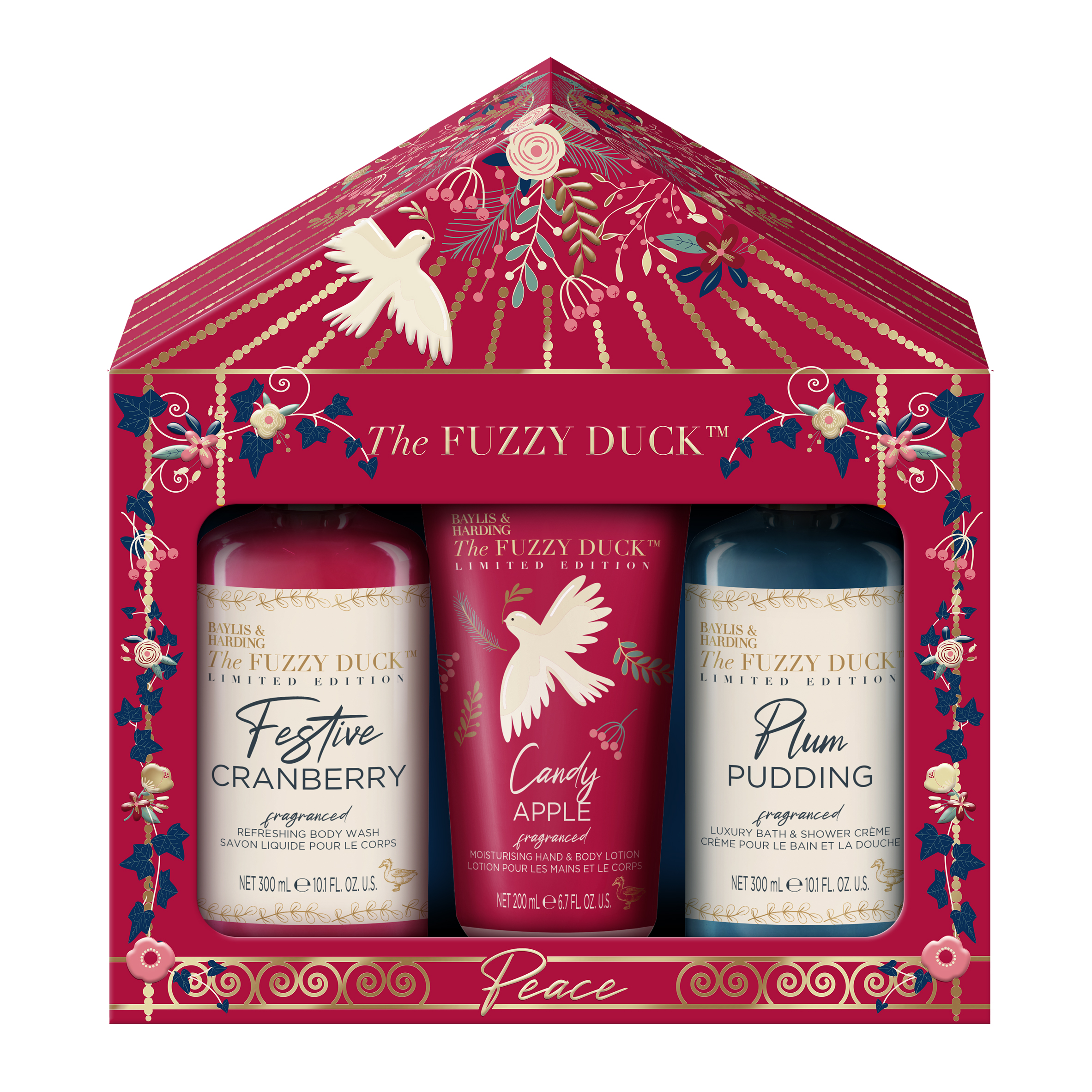 Baylis & Harding Set cadou pentru pace cu rața fuzzy