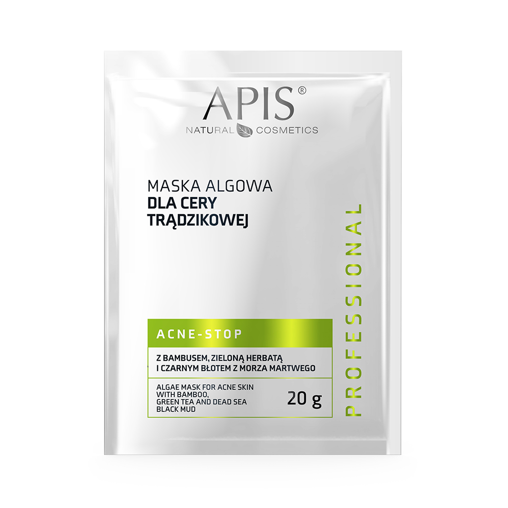 APIS Mască cu alge Acne-Stop pentru pielea cu tendință acneică 20g
