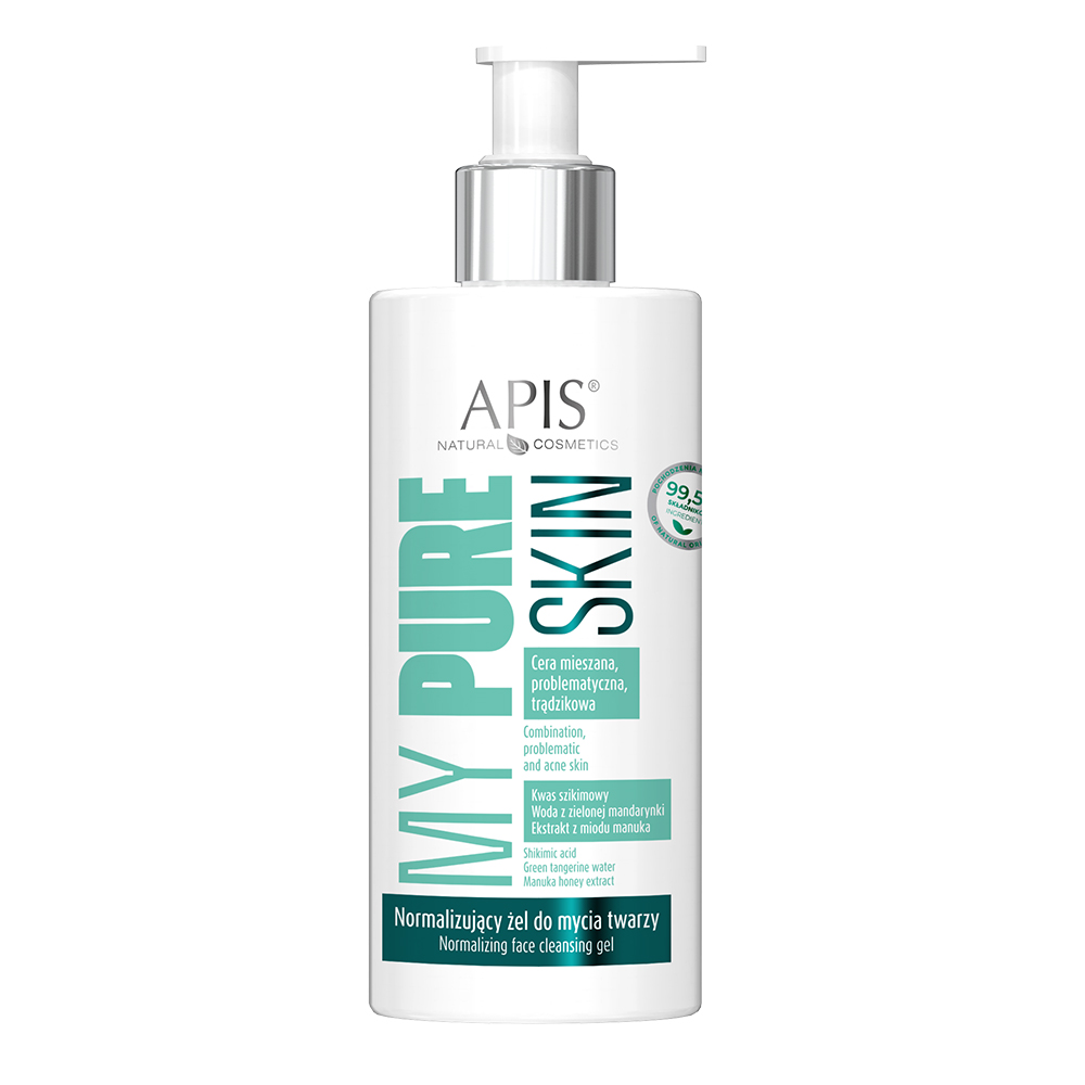 APIS My Pure Skin Gel de față normalizator 300ml