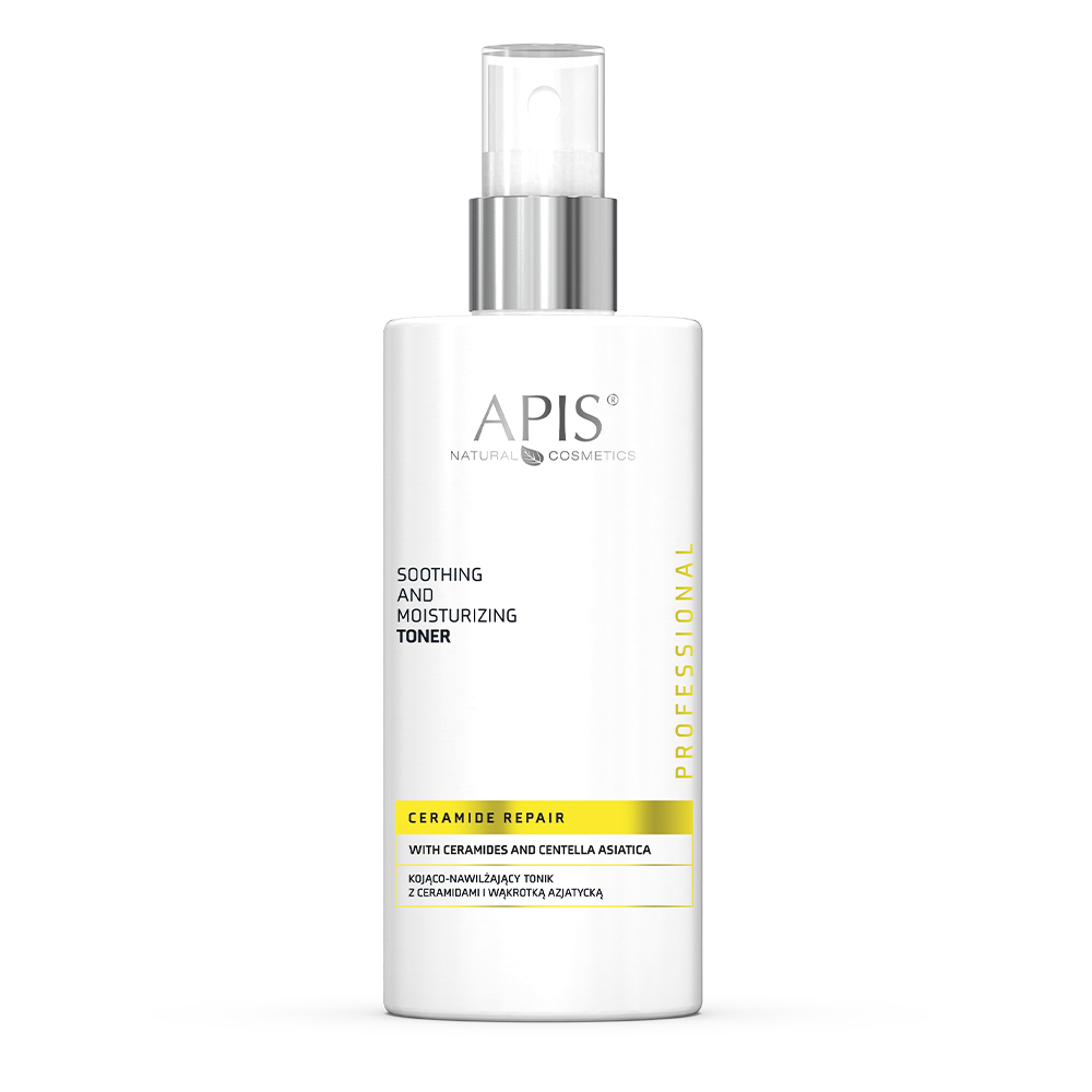 APIS Ceramide Repair Tonic calmant-hidratant cu ceramide și Centella Asiatica 300ml