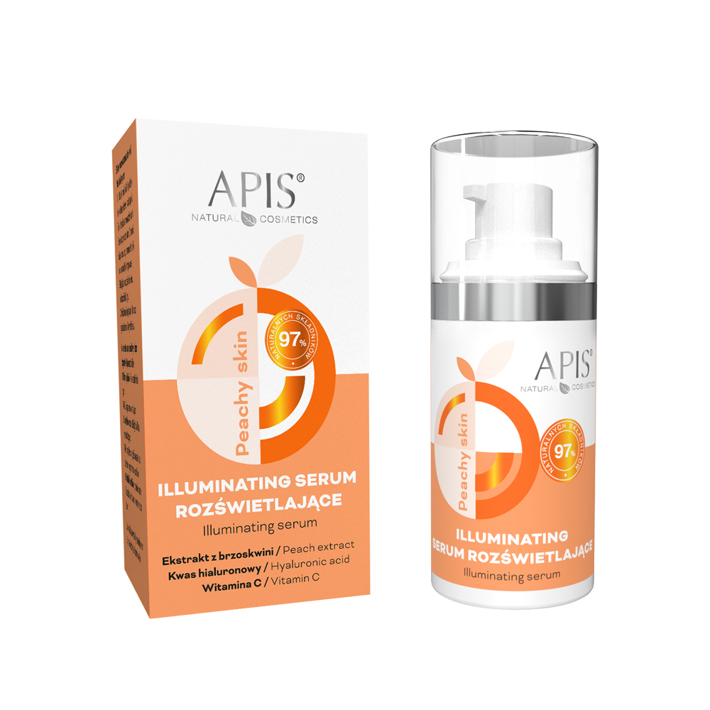 APIS Ser iluminator pentru pielea piersicii 15ml