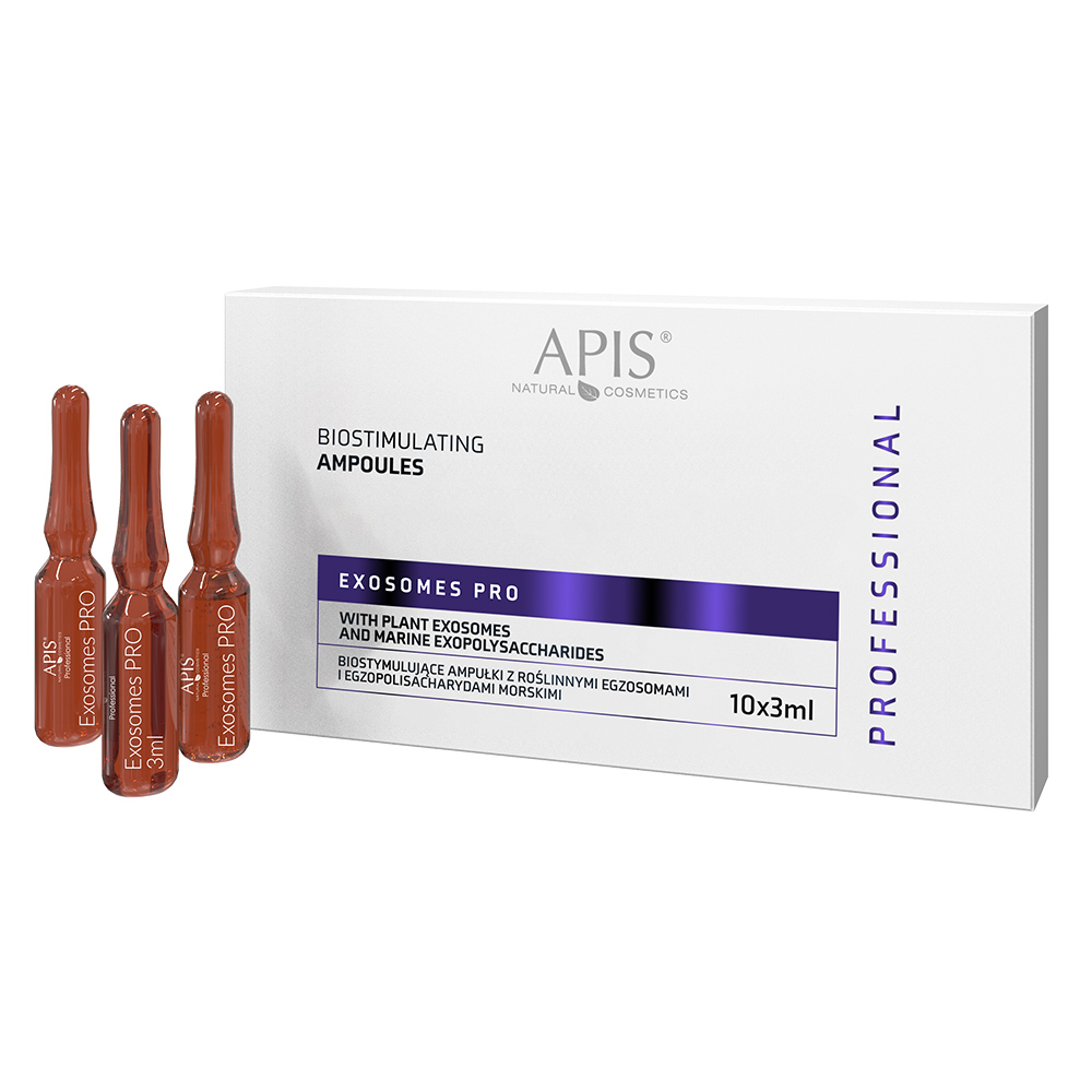 APIS Exosomes Pro fiole biostimulante cu exosomi de plante 10x3ml
