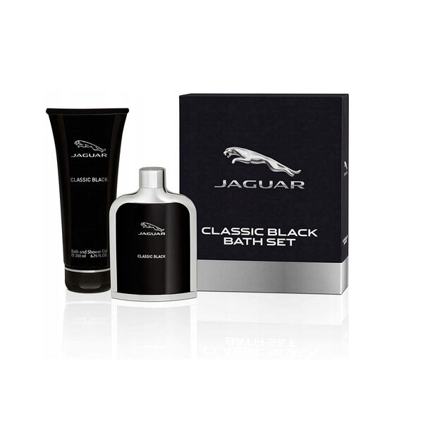 Set de baie Jaguar Classic Black Set cadou pentru bărbați