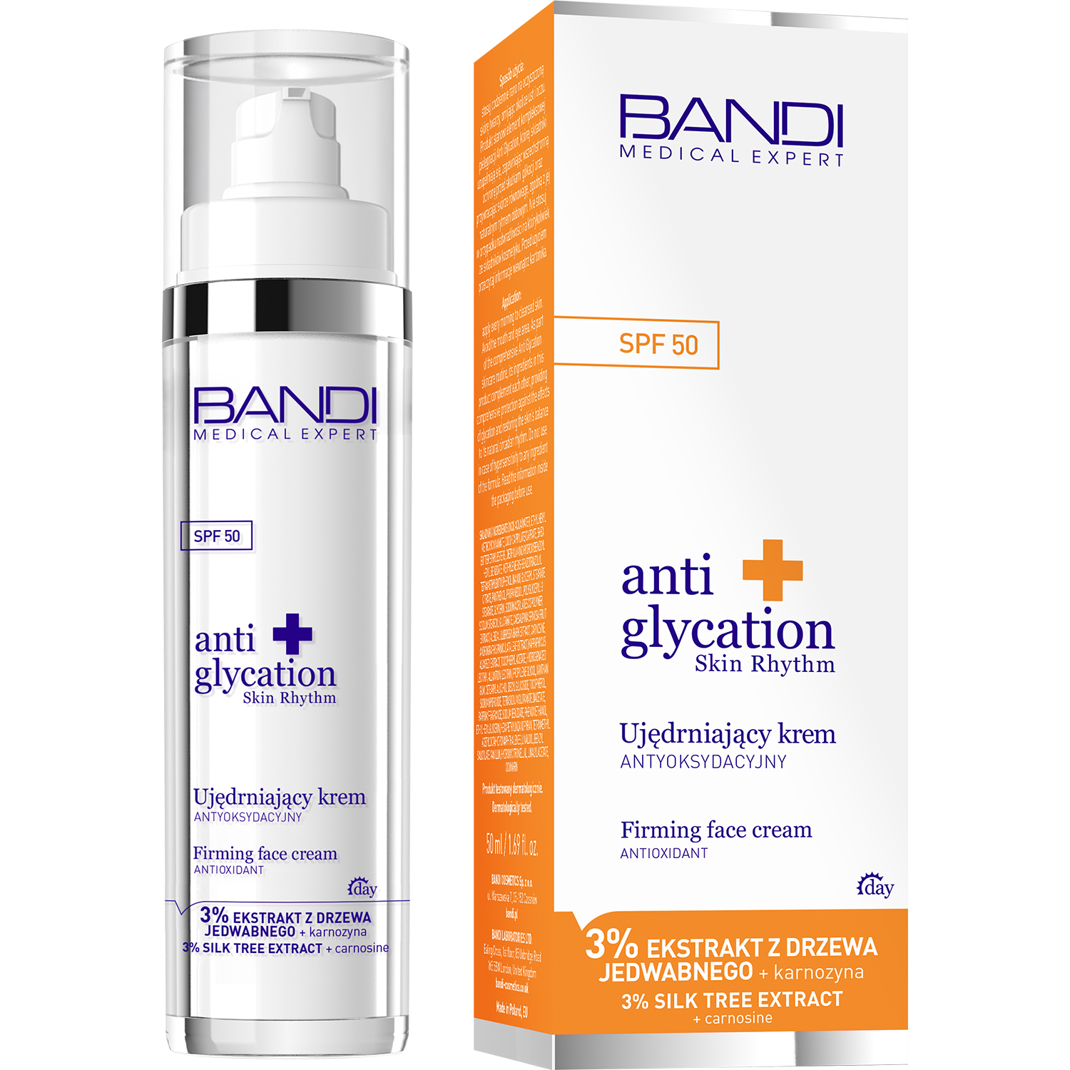 Bandi Anti Glycation + Firming Antioxidant Cream SPF50 50ml