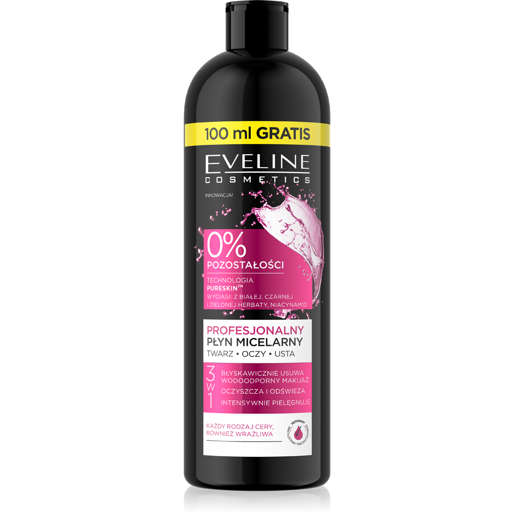 Eveline Professional Micellar Liquid 3in1 500ml