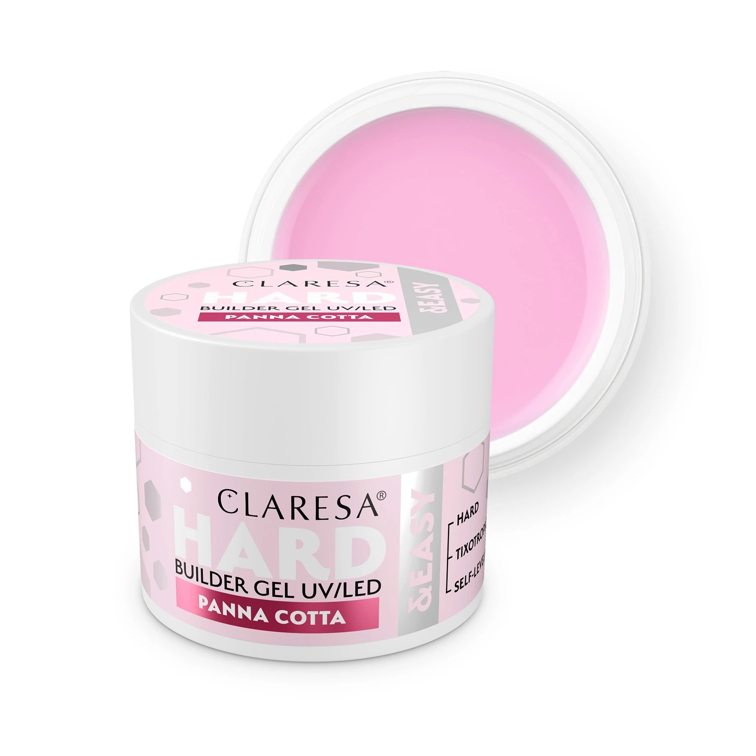 Claresa Building Gel Hard & Easy Panna Cotta 45g