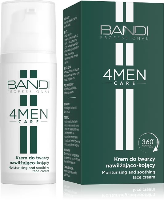 Bandi 4 Men Care Cremă de față hidratantă și calmantă 50ml