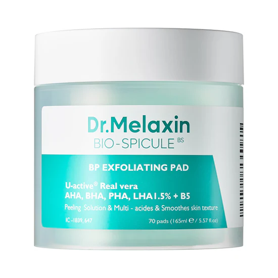 Dr.Melaxin BP tampon de exfoliere 70 buc