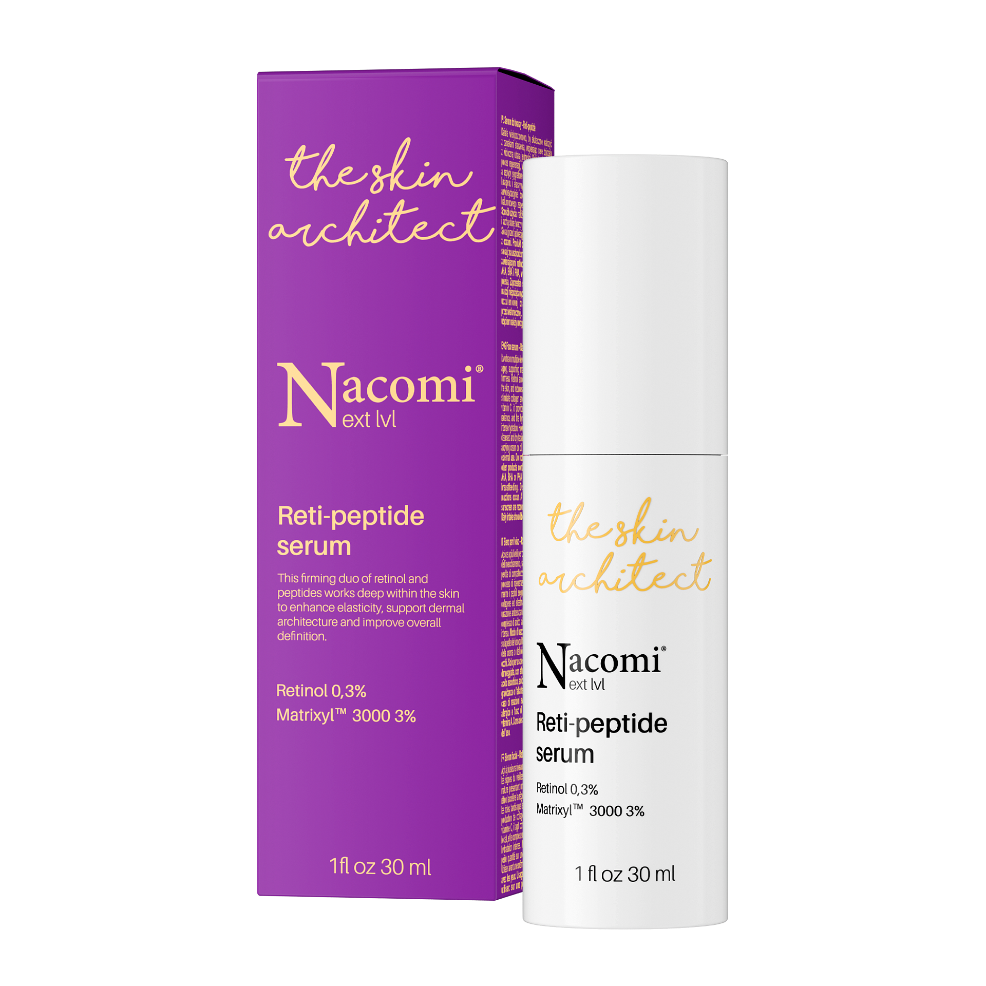 Nacomi Next Lvl Reti-Peptide Face Serum 30ml