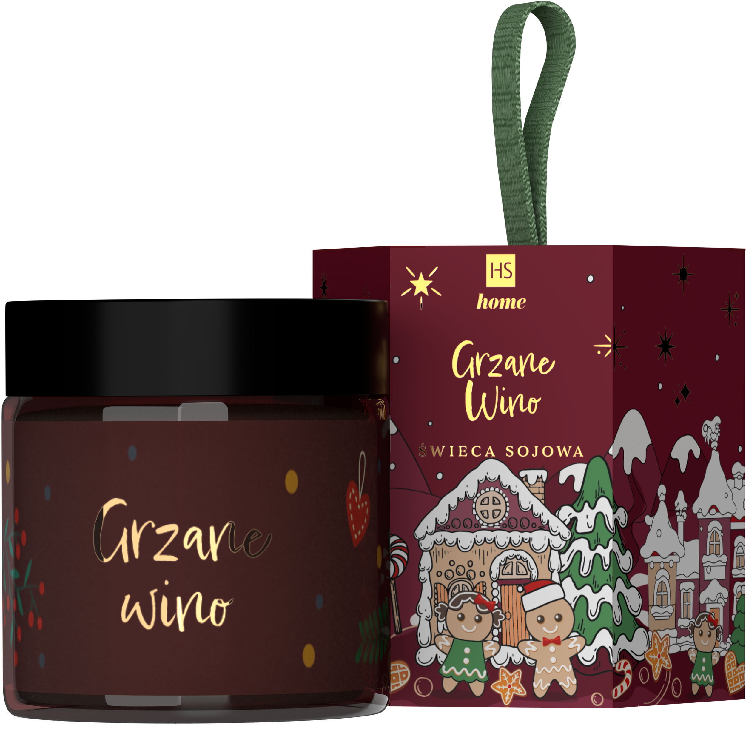 Lumânare de soia HISKIN Mulled Wine