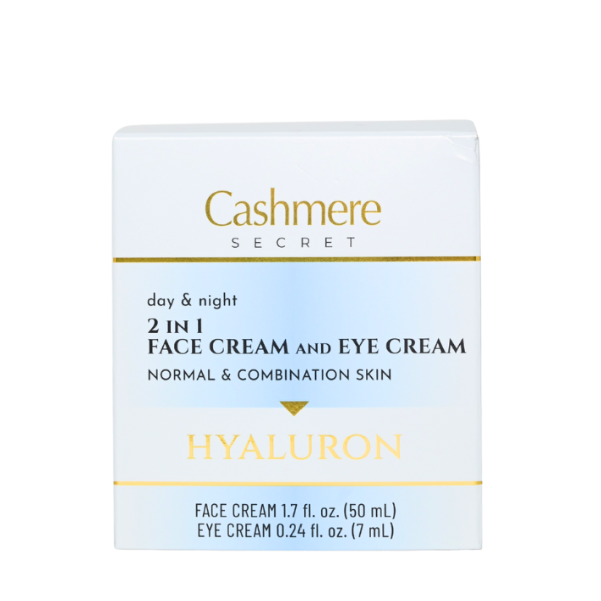 Cashmere Hyaluron 2in1 Cremă de zi și de noapte + Cremă de ochi