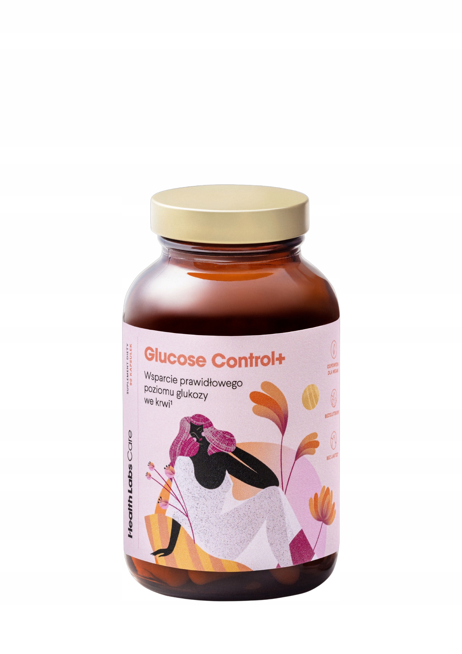 Health Labs Care Glucose Control+ Supliment alimentar 90 capsule