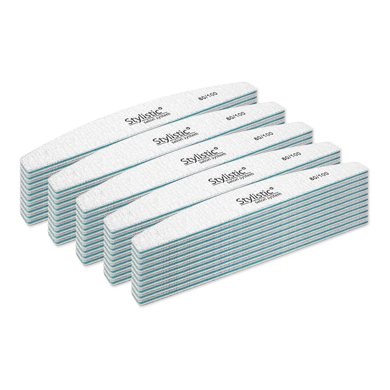 Stylistic Nail File Boat 80/100 50 buc