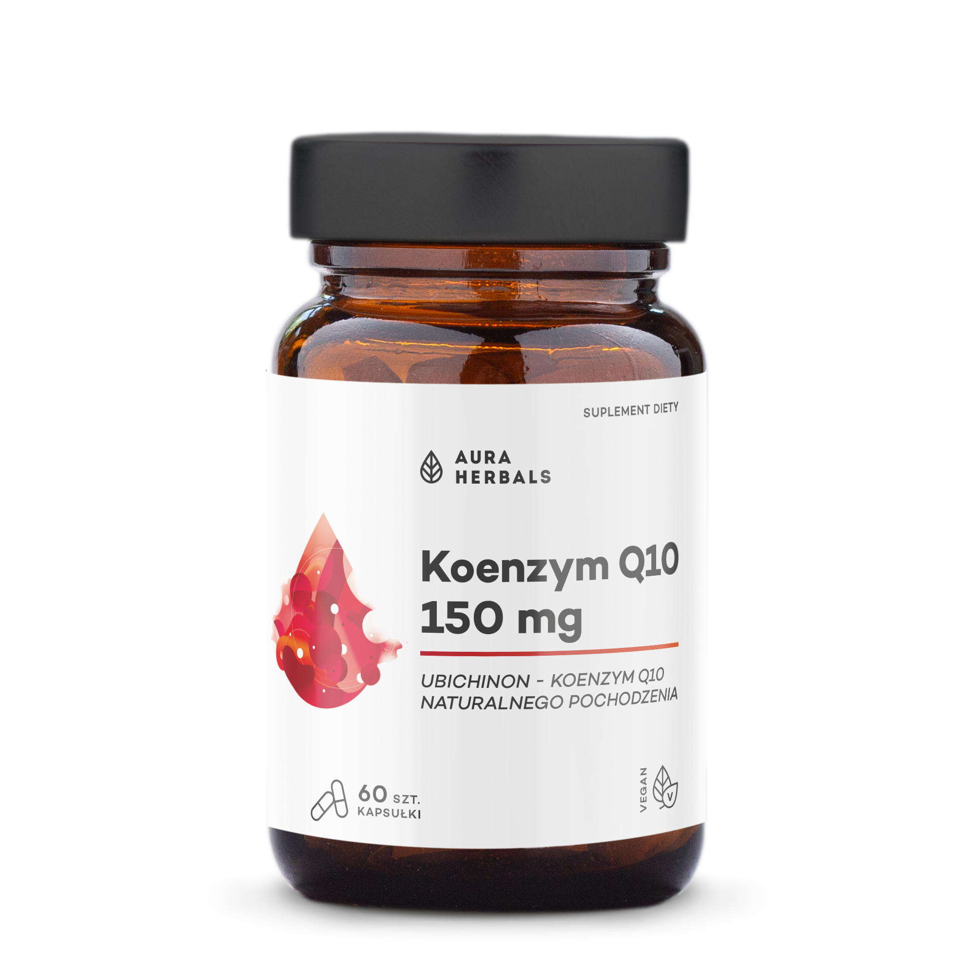 Aura Herbals Coenzima Q10 150mg Supliment alimentar 60 Capsule