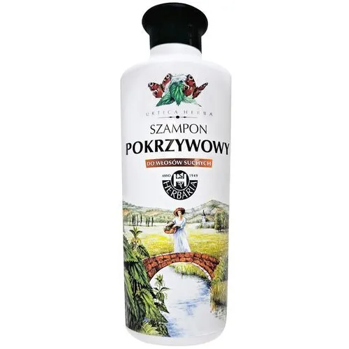 Herbaria Szampon Pokrzywowy do Włosów Suchych 250ml Krótka Data Ważności 30.04.2026r
