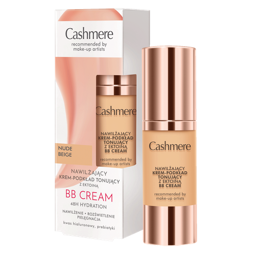 Cremă de tonifiere hidratantă Cashmere cu Ektoin Nude Beige 30ml