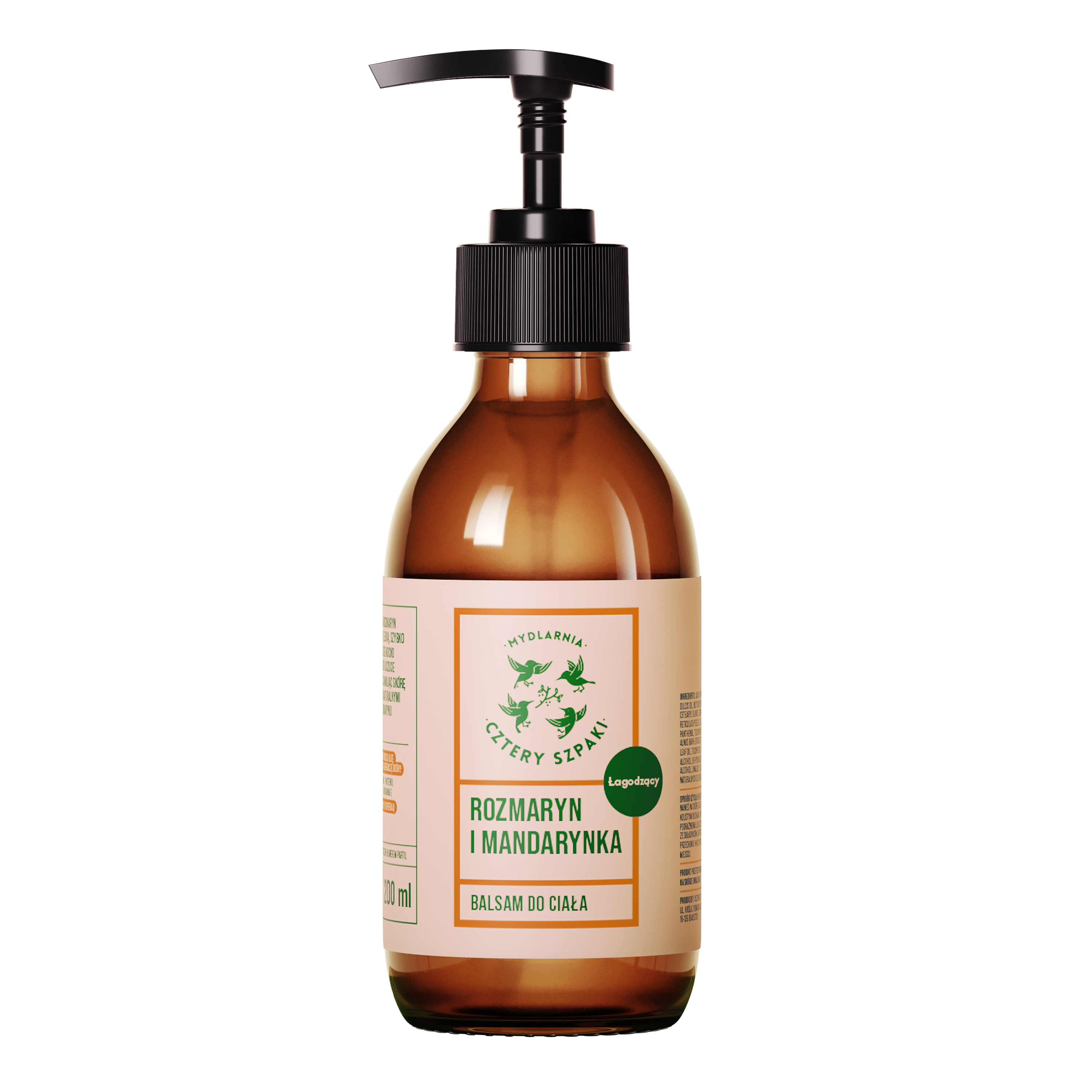 Balsam de corp calmant rozmarin și mandarină 200ml