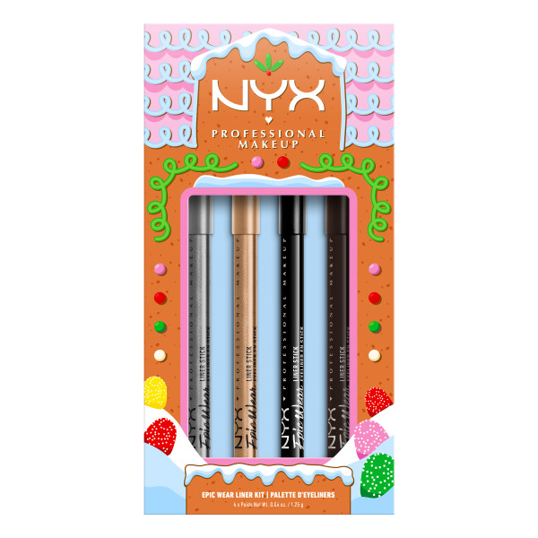 NYX Professional Makeup Holiday Epic Wear Liner Stick Kit Eye Pencil Kit