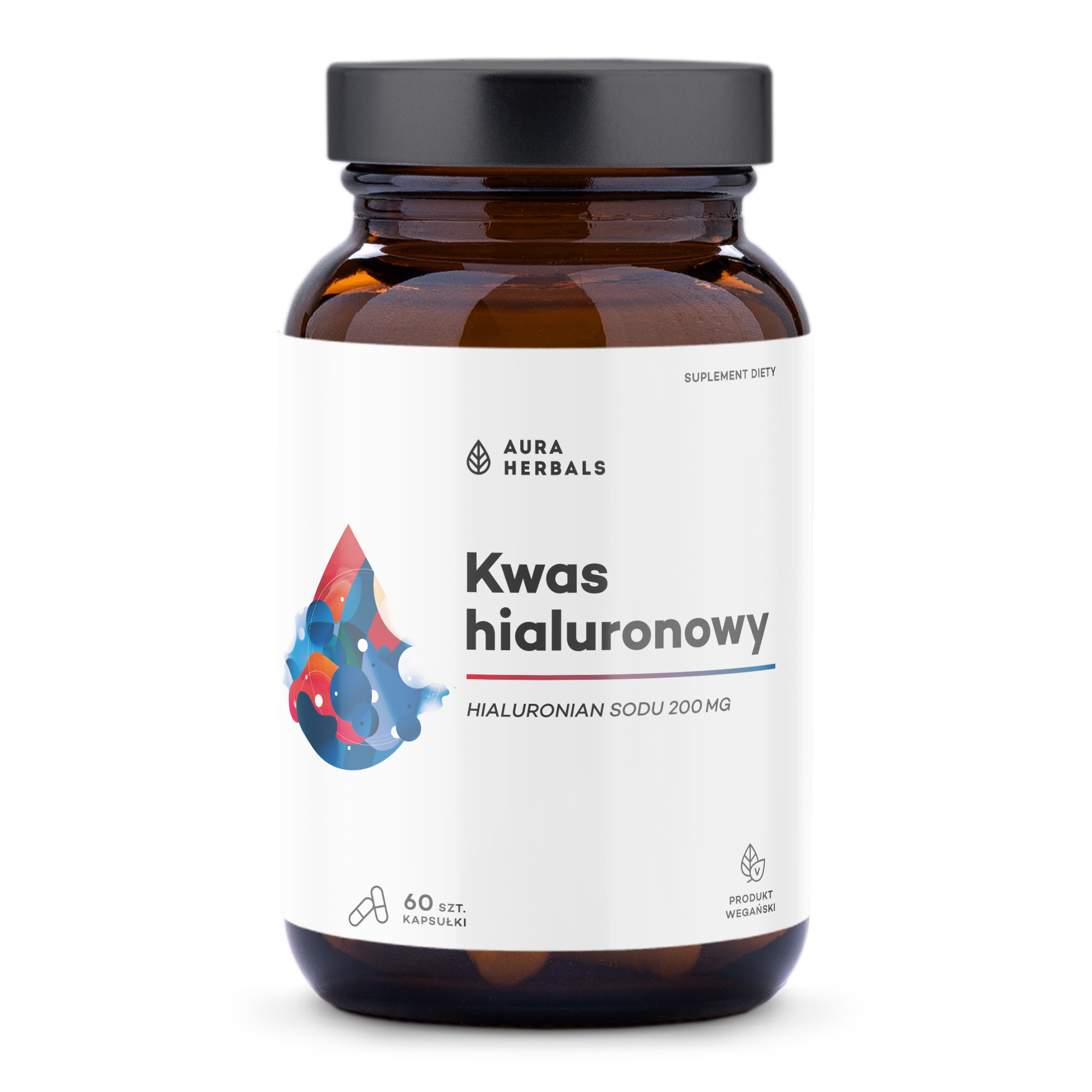 Aura Herbals Acid hialuronic Supliment alimentar 60 Capsule