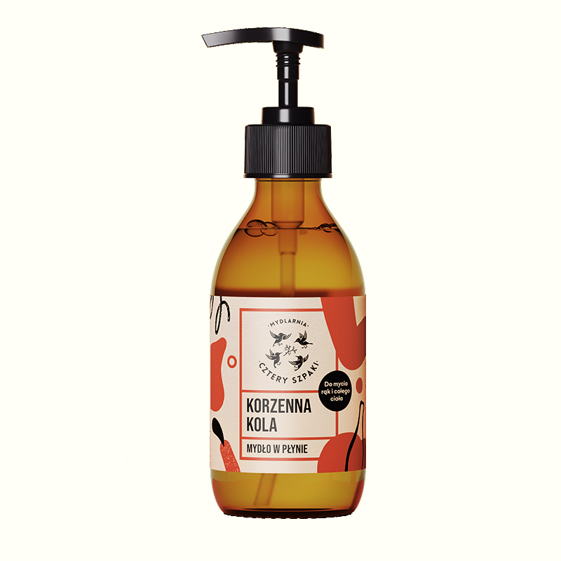 Mydlarnia Cztery Szpaki Săpun lichid Spicy Kola 300ml