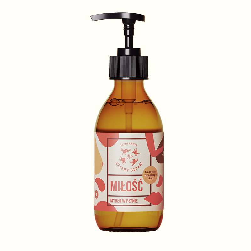 Mydlarnia Cztery Szpaki Love Săpun lichid 300ml