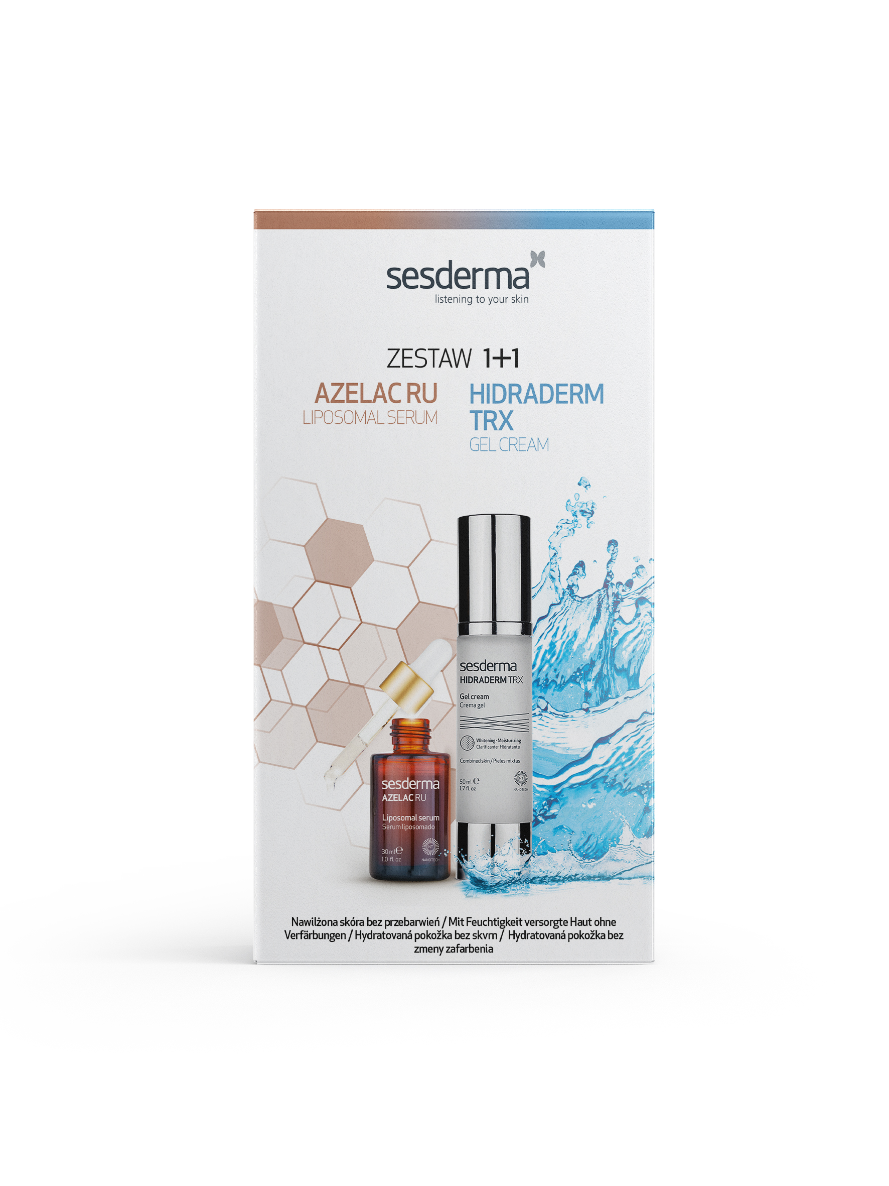 Sesderma Set Azelac Ru Serum + Gel-cremă de față