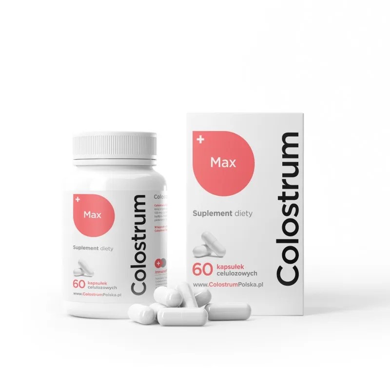 Colostrum Max Supliment alimentar 60 capsule de celuloză