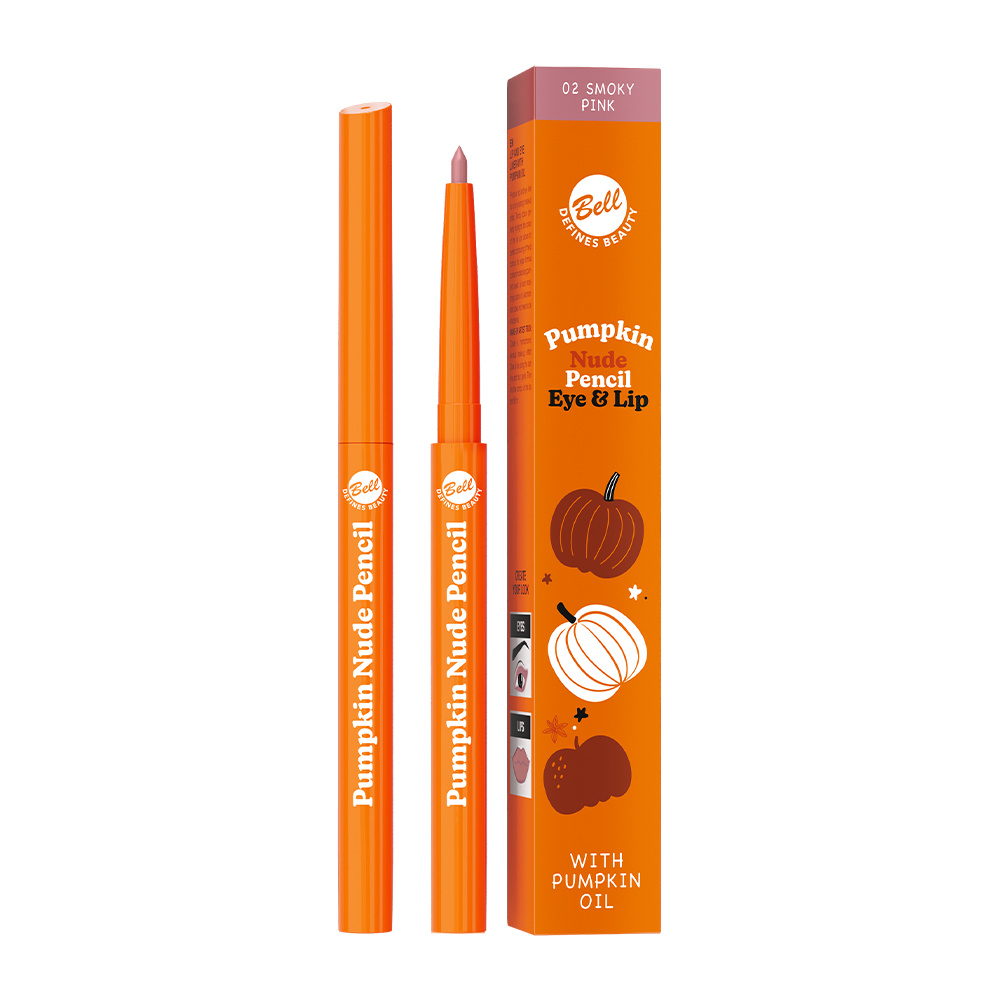 Bell Pumpkin Lip & Eye Contour 02 Smoky Pink
