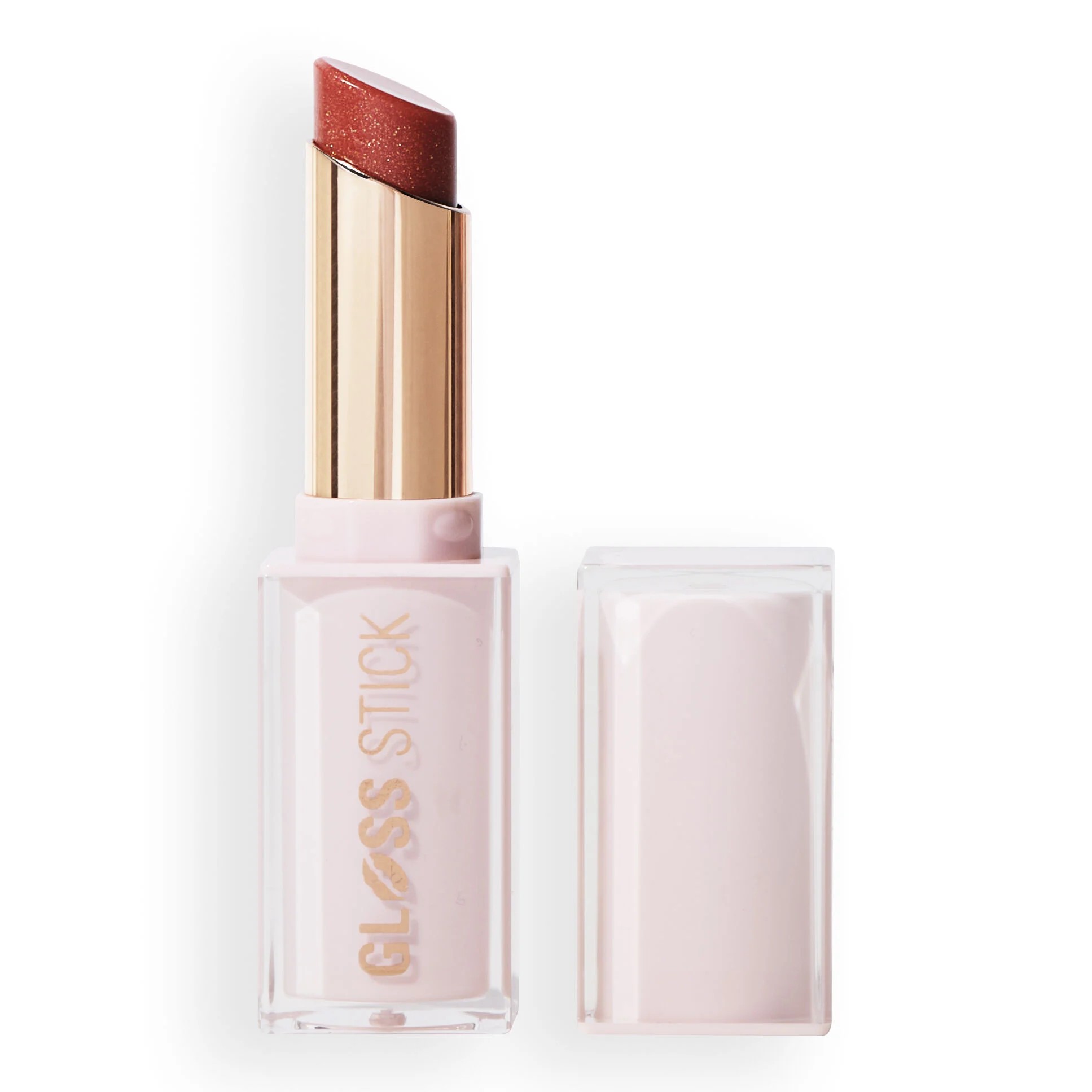 Makeup Revolution Pout Lip Gloss Stick Shimmer Sugar Cookie Roz