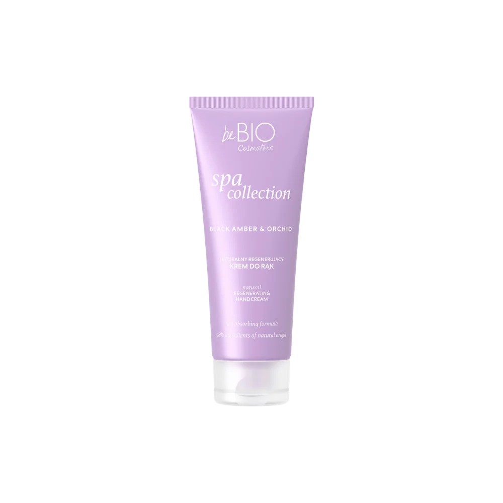 beBIO Cosmetics Spa Collection Natural Regenerating Hand Cream Black Amber & Orchid 50ml