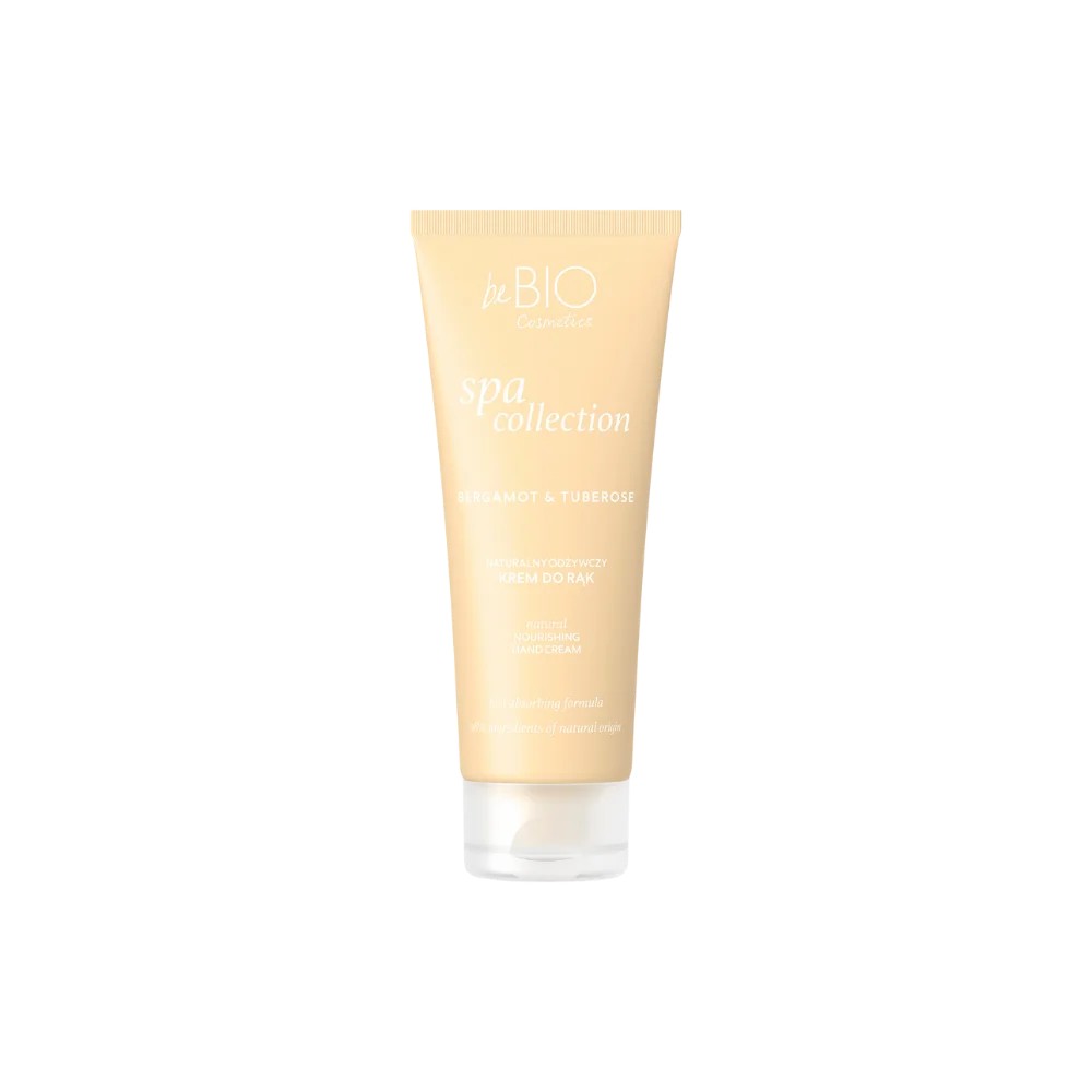 beBIO Cosmetics Spa Collection Natural Nourishing Hand Cream Bergamot & Tuberose 50ml