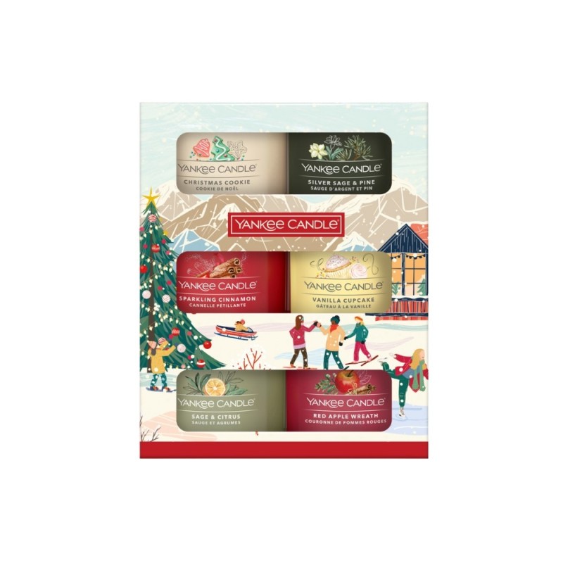 Yankee Candle Mini Apres Ski Set de 6 lumânări