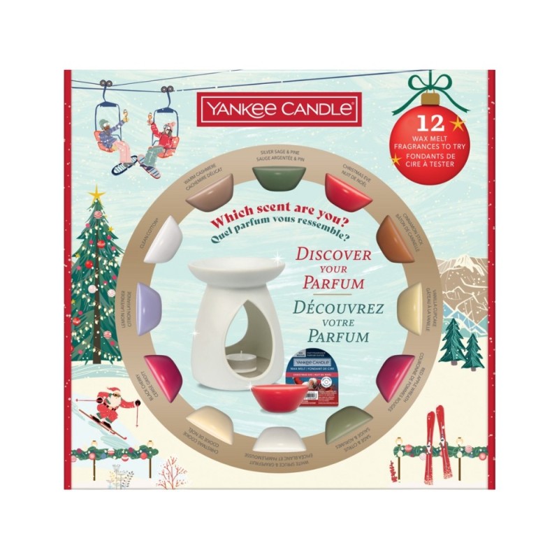 Yankee Candle Apres Ski Set șemineu + 12 ceară