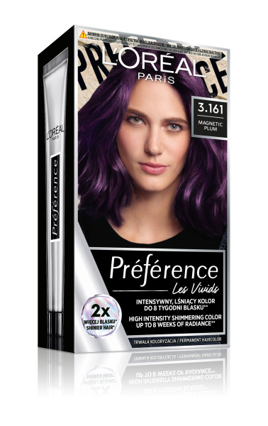 Loreal Preference Hair Colour 3.161 Magnetic Plum