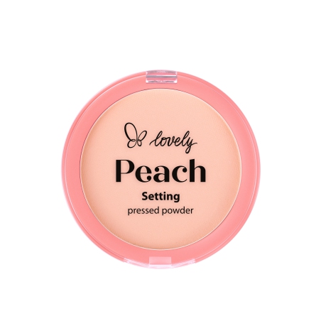 Lovely Peach Pudră presată semitransparentă 7.5g