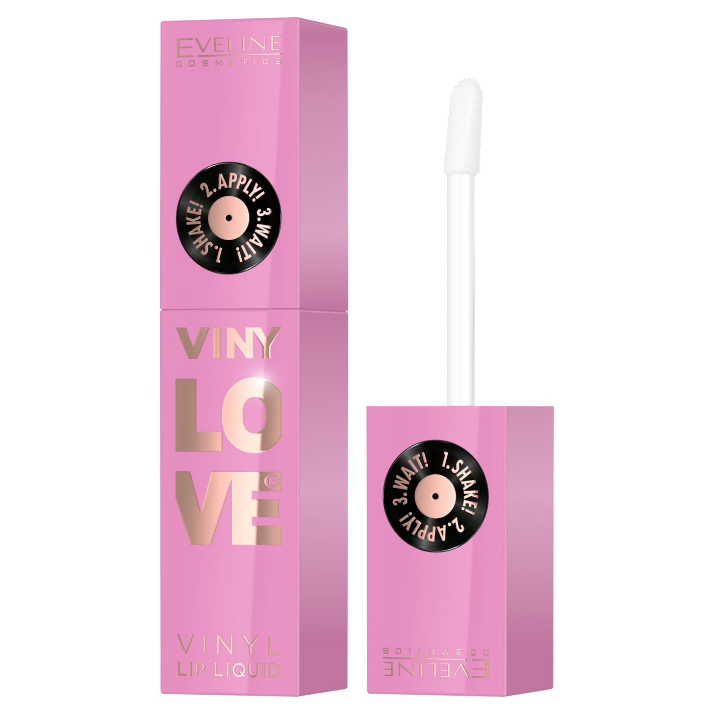 Eveline VinyLove Ruj lichid de lungă durată cu efect lucios 02 Dusty