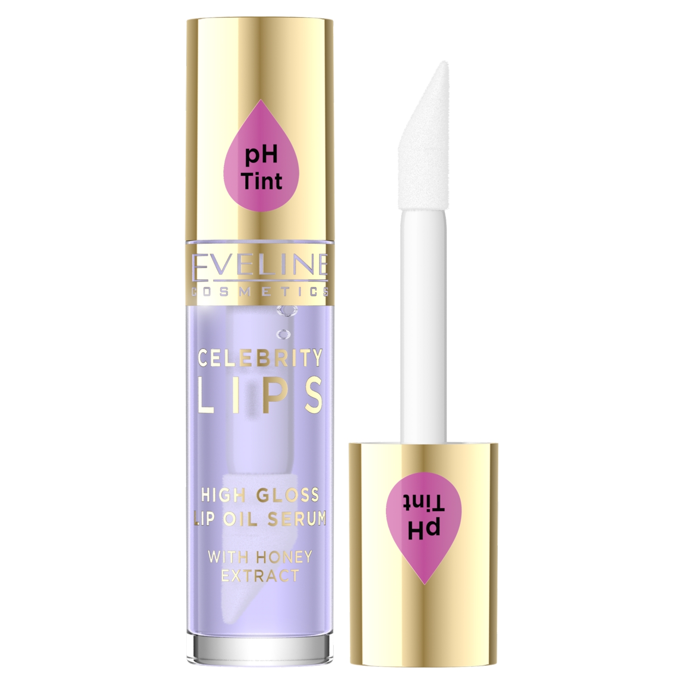 Eveline Celebrity Lips Lip Oil-Serum 03 Violet