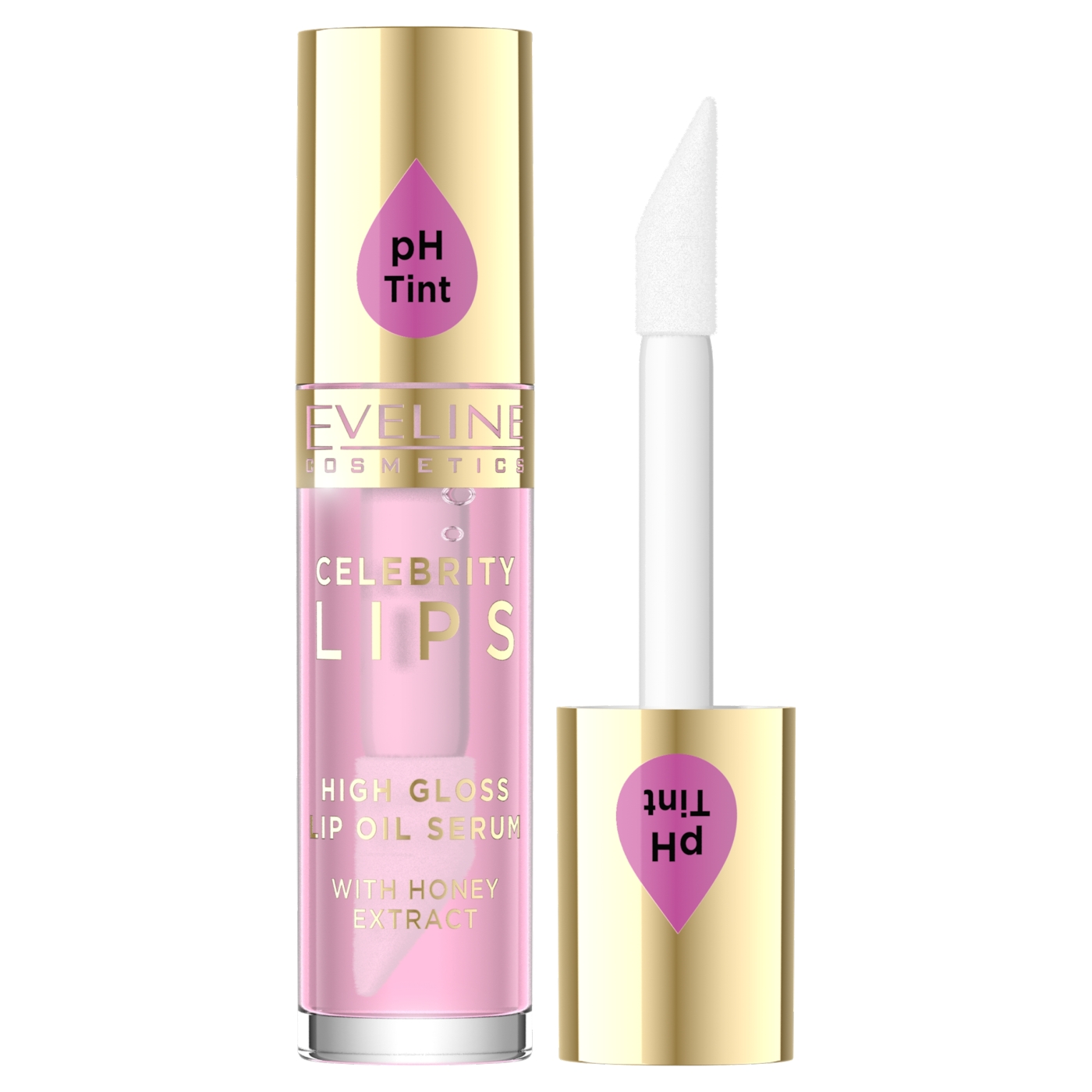 Eveline Celebrity Lips Lip Oil-Serum 02 Rose