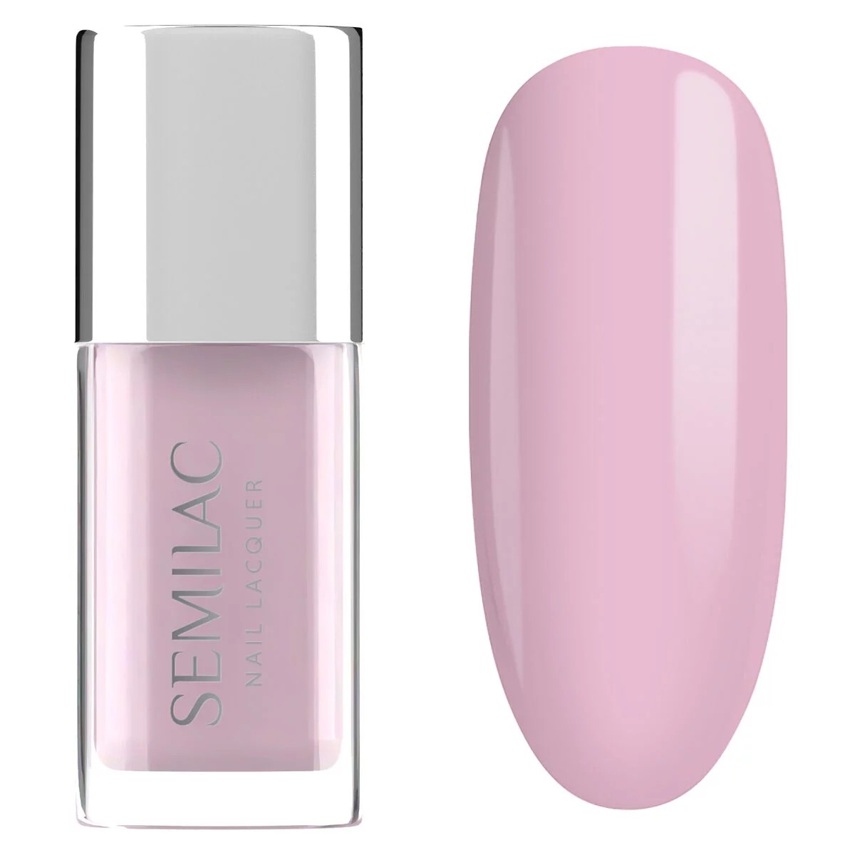 Lac de unghii Semilac Classic 103 Sheer Vibrant Pink