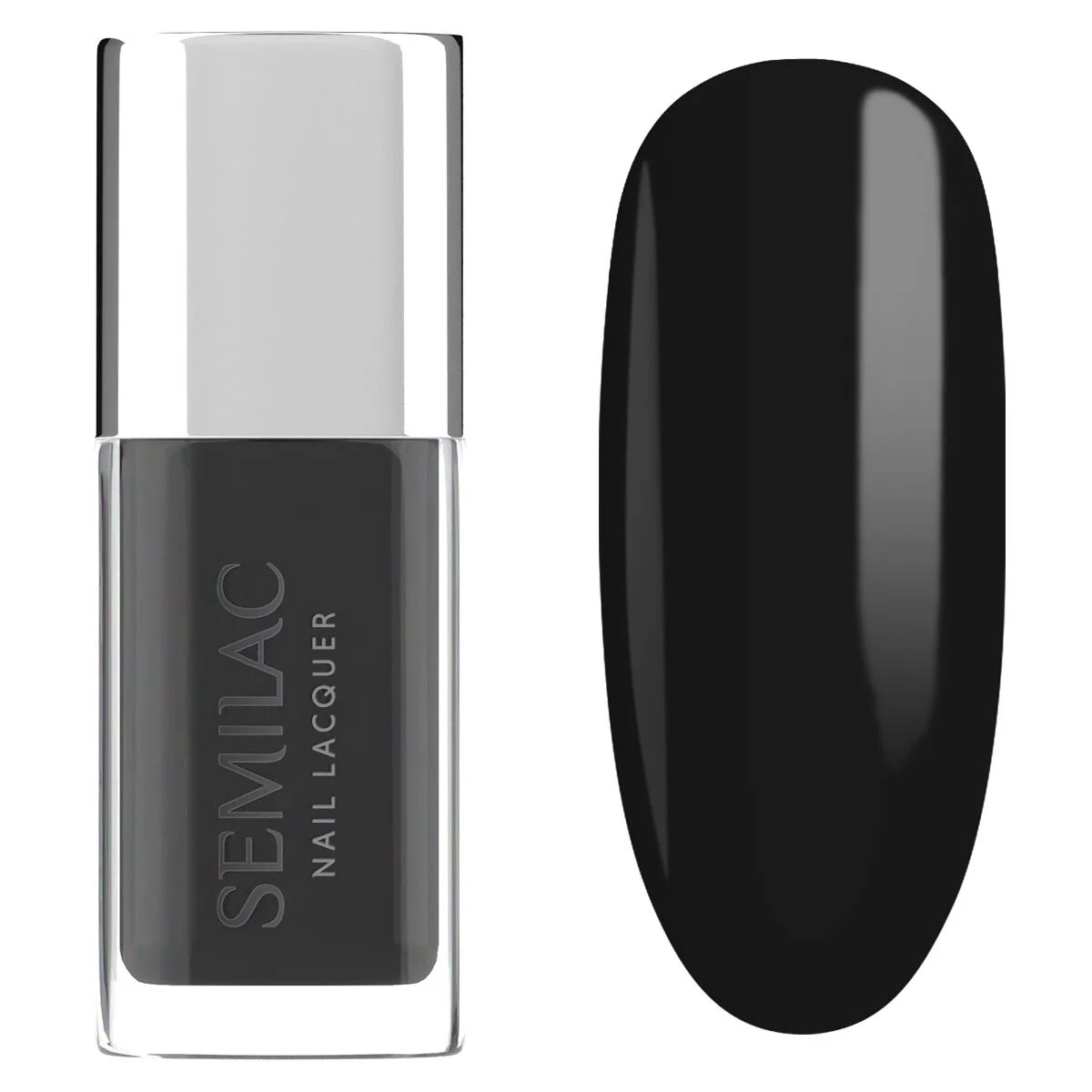 Lac de unghii Semilac Classic 109 Classic Black