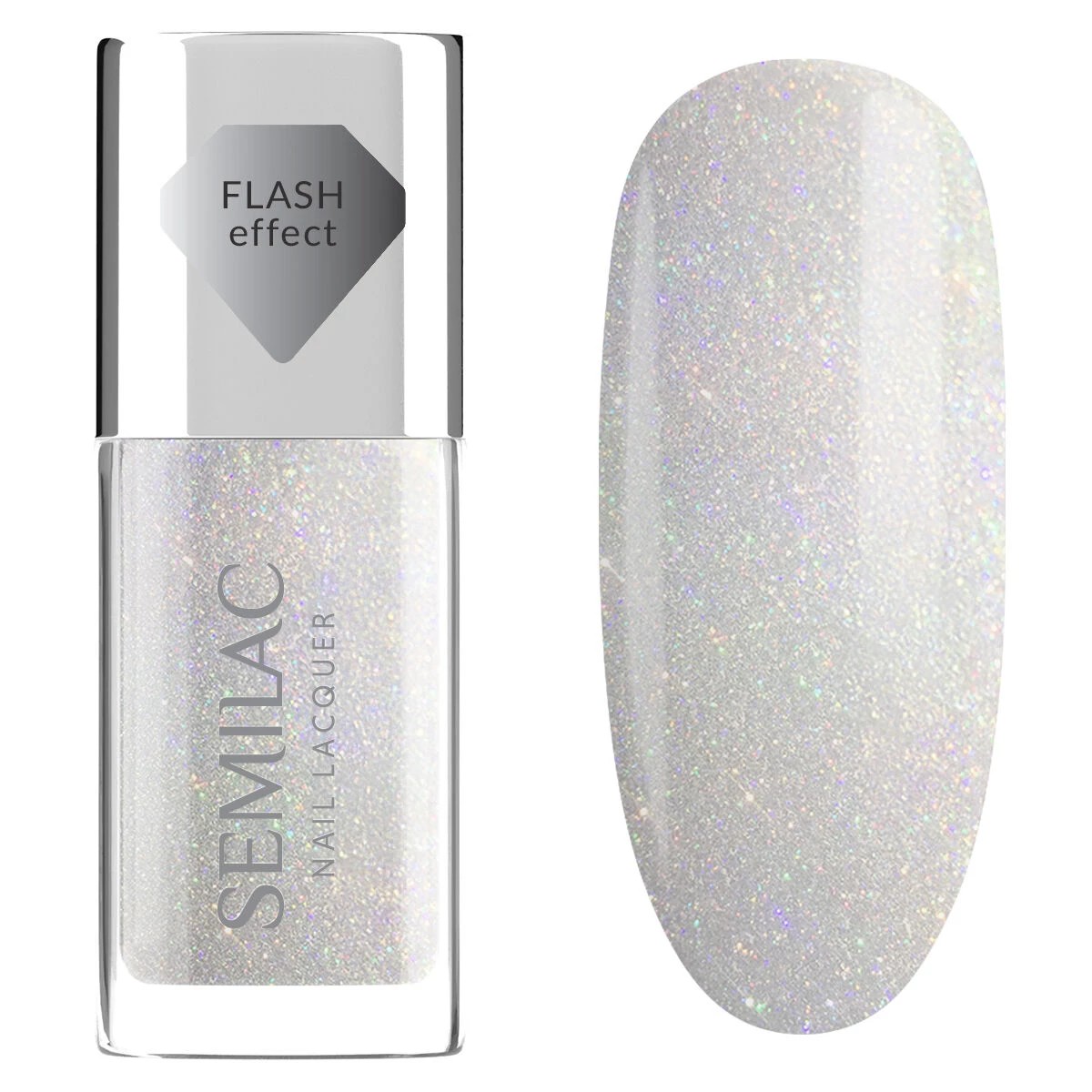 Lac de unghii Semilac Classic 116 Holo Flash