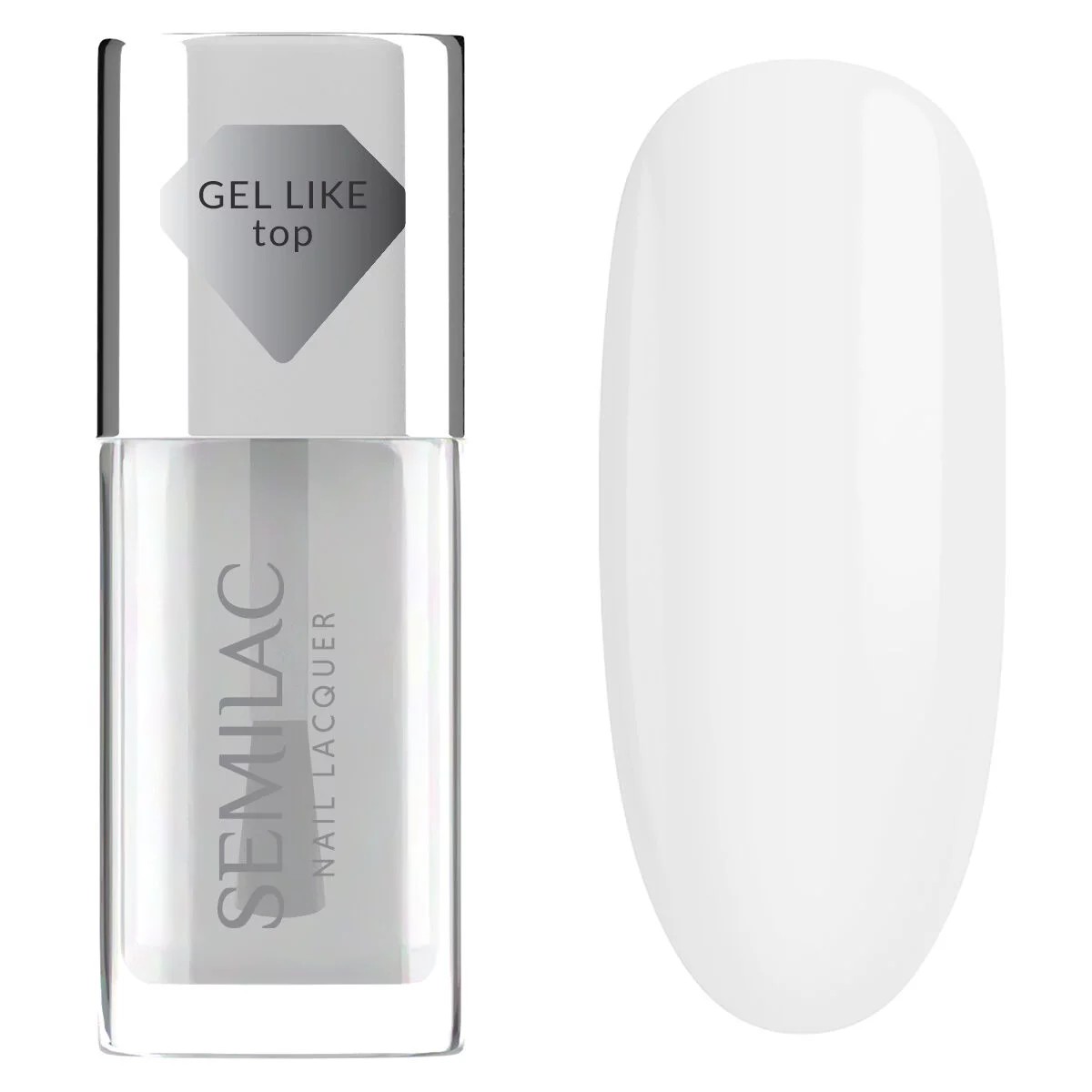 Semilac Top Gel Like Top pentru lacuri clasice 9ml