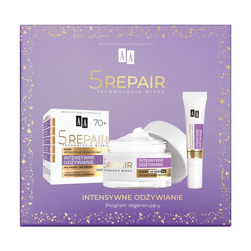 AA 5 Repair Skincare Set 70+ Nutriție intensivă