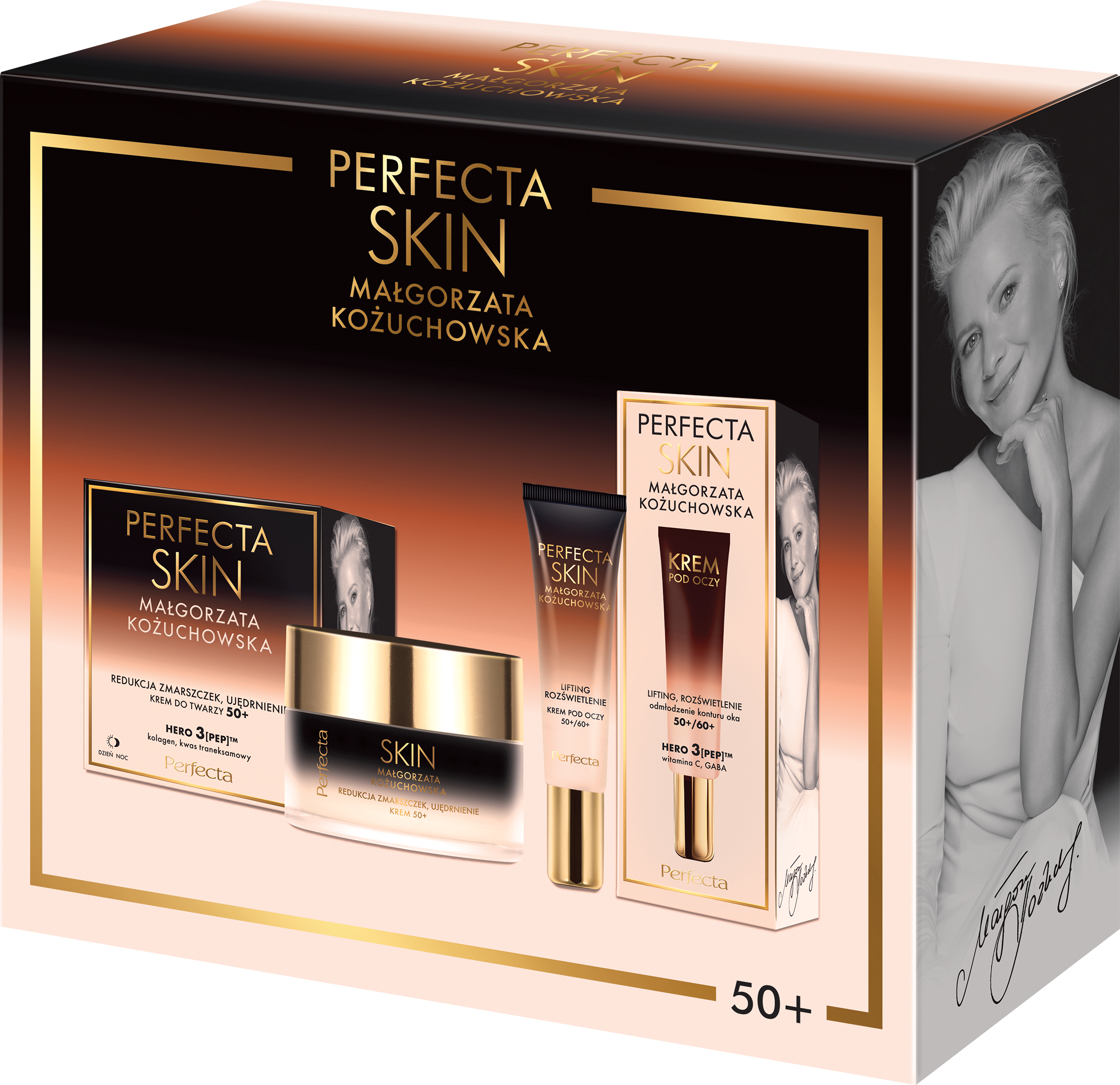 Perfecta Skin Malgorzata Kożuchowska Kit de îngrijire a feței 50+