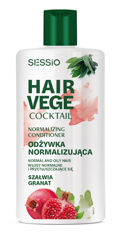 Balsam normalizator Sessio Hair Vege Cocktail Salvie Rodie 300g