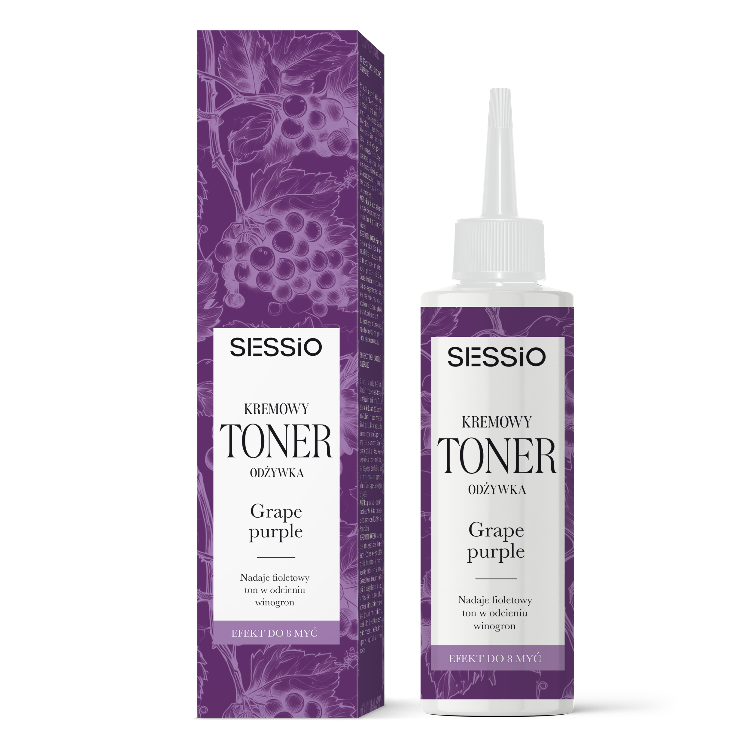 Sessio Cream Toner Balsam de păr Grape Purple 100ml