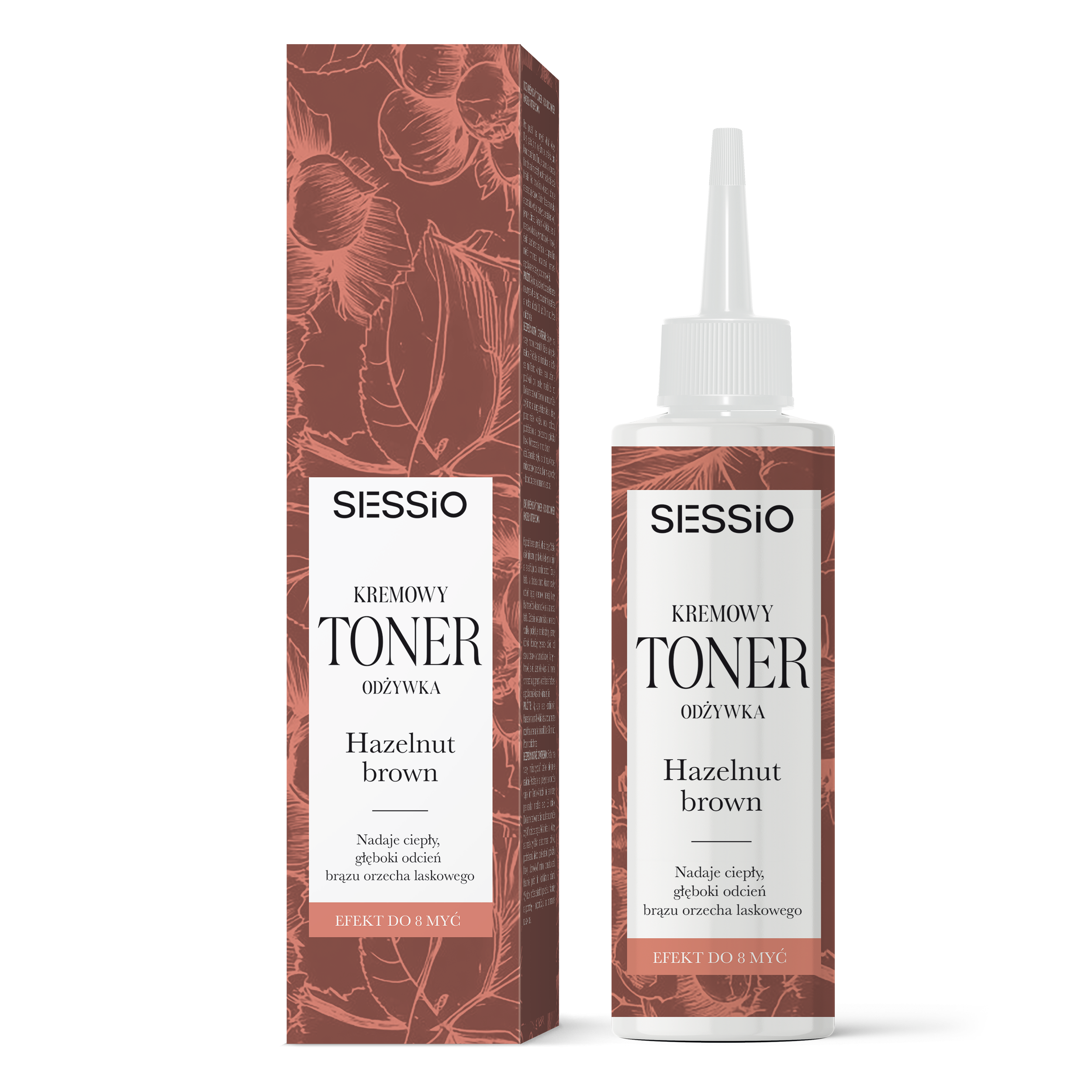 Sessio Cream Toner Balsam de păr Hazelnut Brown 100ml