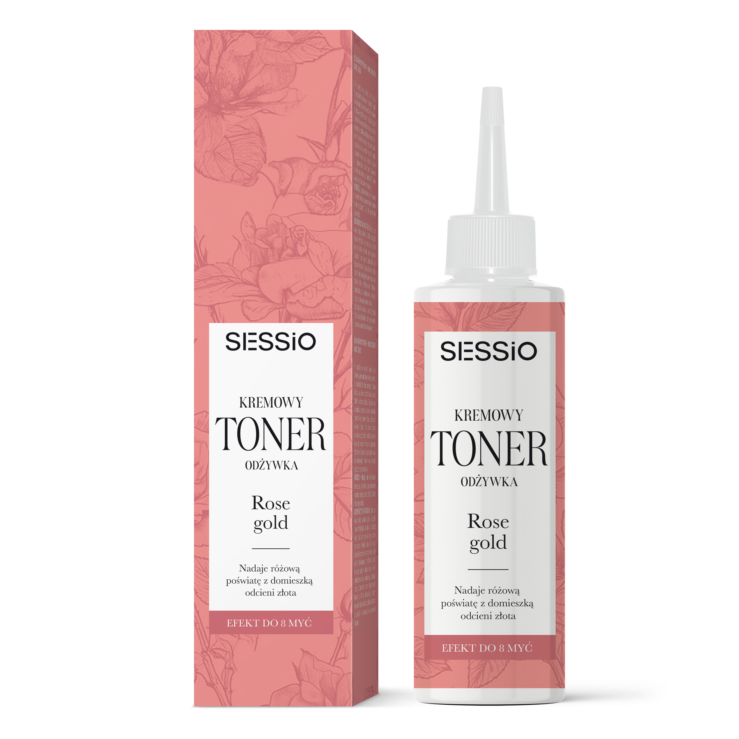 Sessio Cream Toner Balsam de păr Rose Gold 100ml